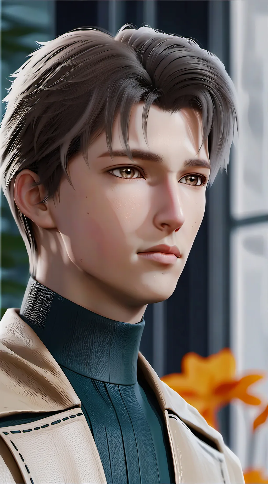 ai character: man background