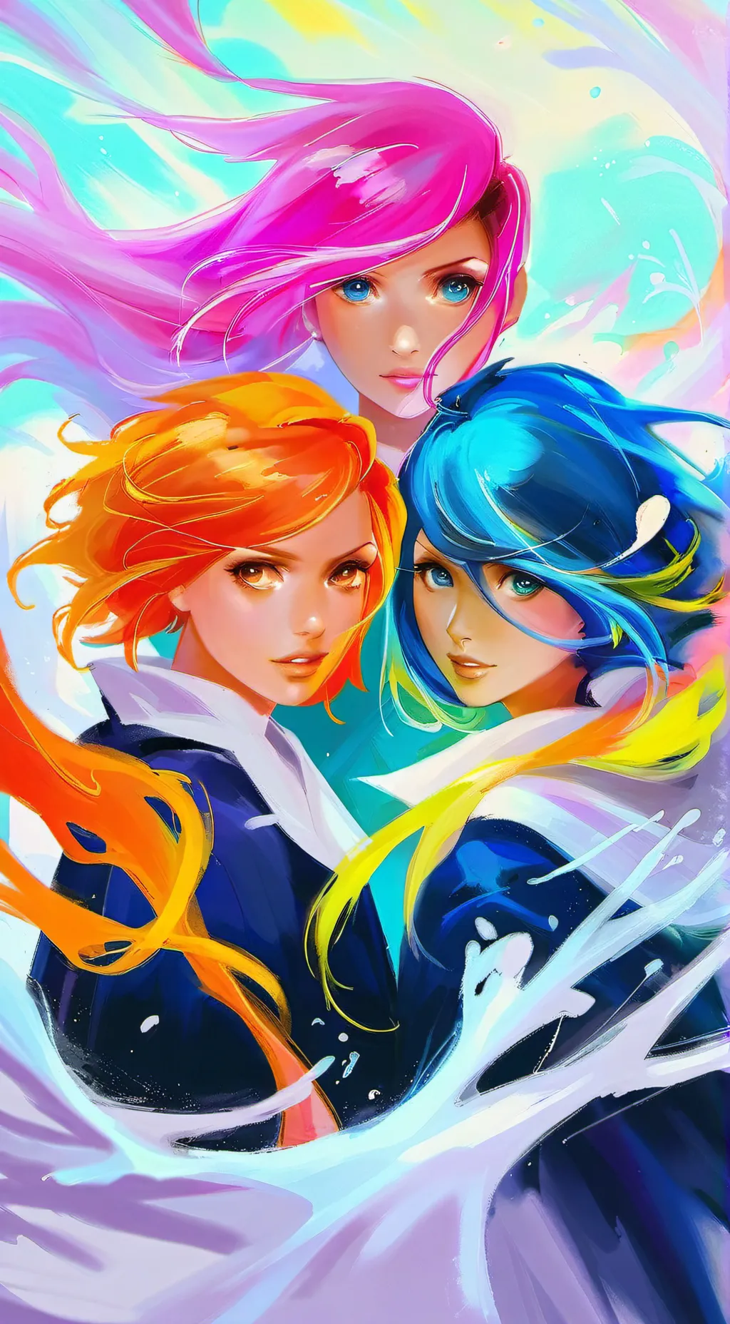 ai character: YOU X LOLIROCK background