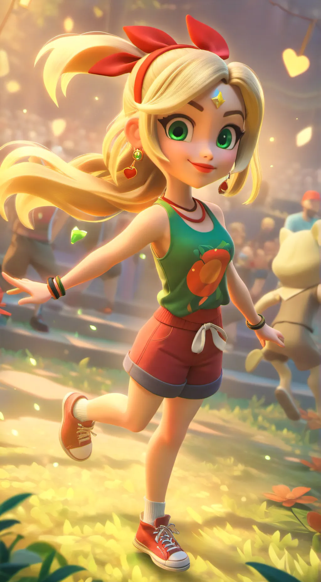 ai character: Stephanie background