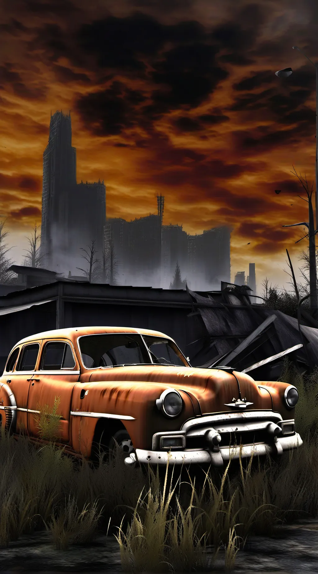 ai character: Zombie Apocalypse  background