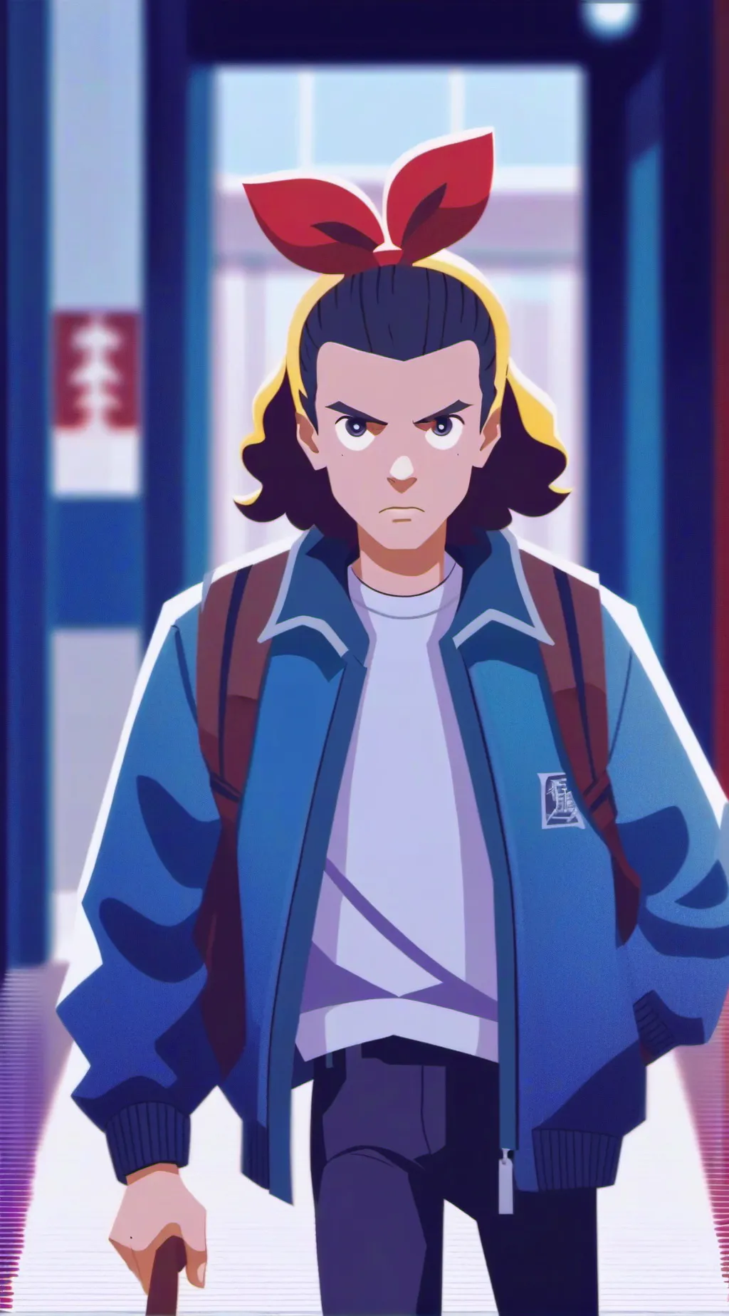 ai character: Eleven background