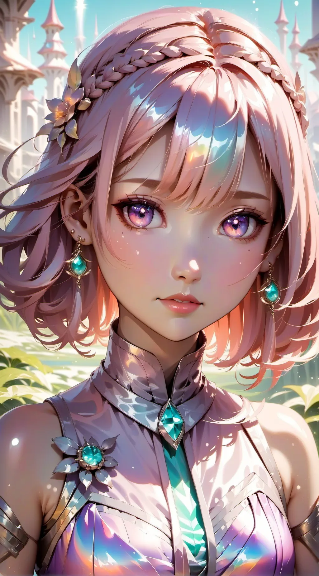 ai character: laya background