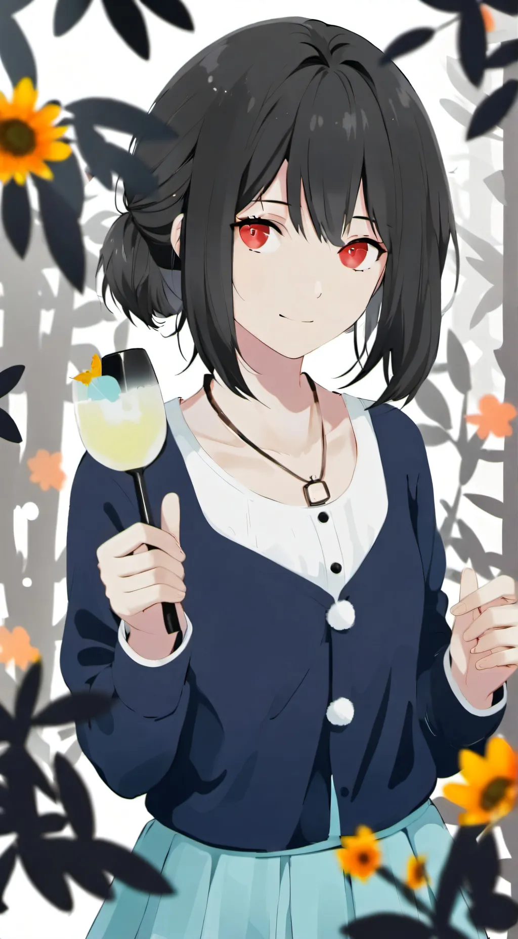 ai character: Sus girl 
Sus girl background