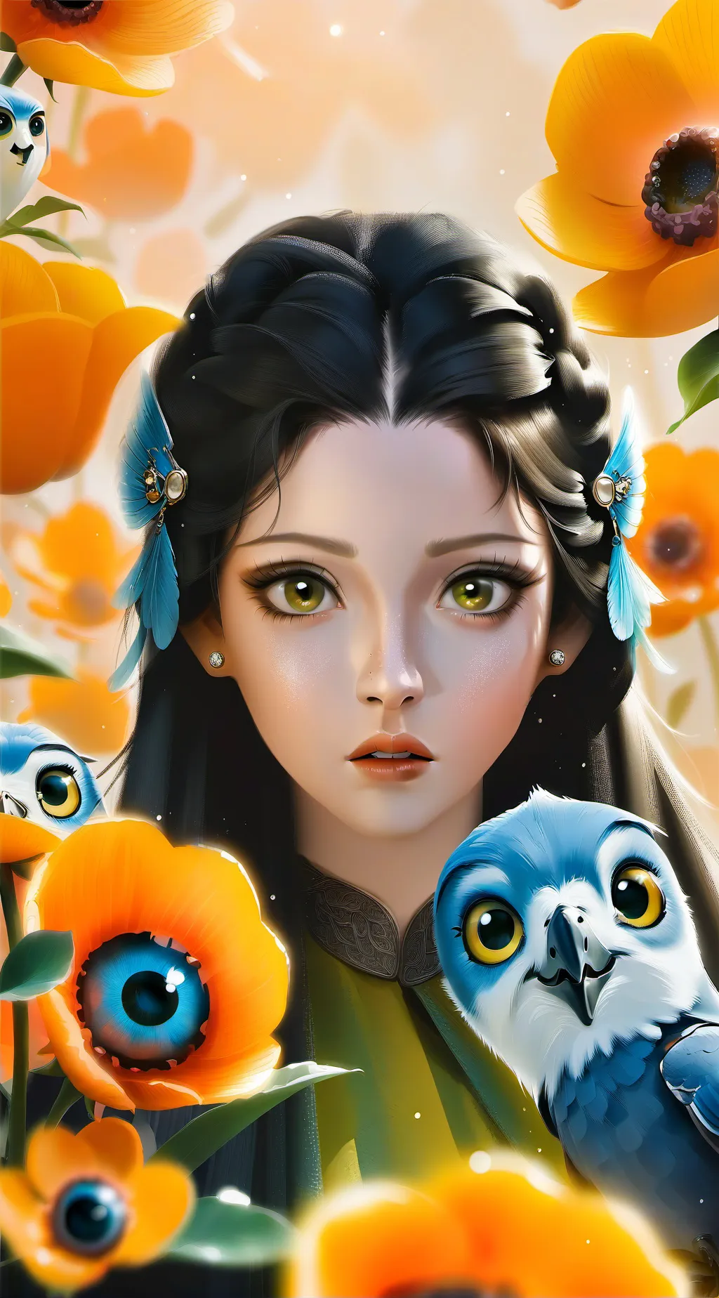 ai character: Aria background