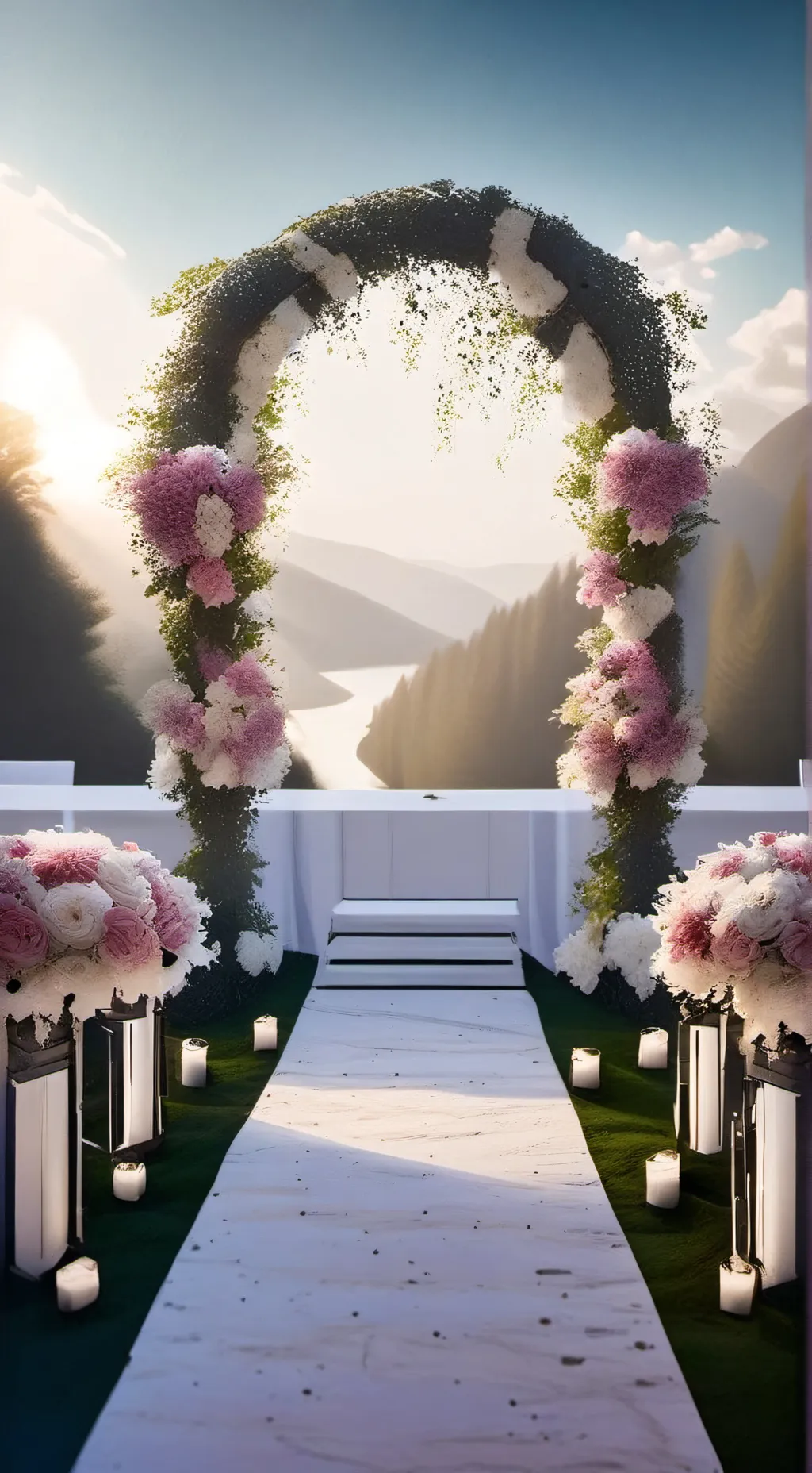 ai character: Wedding 2 background