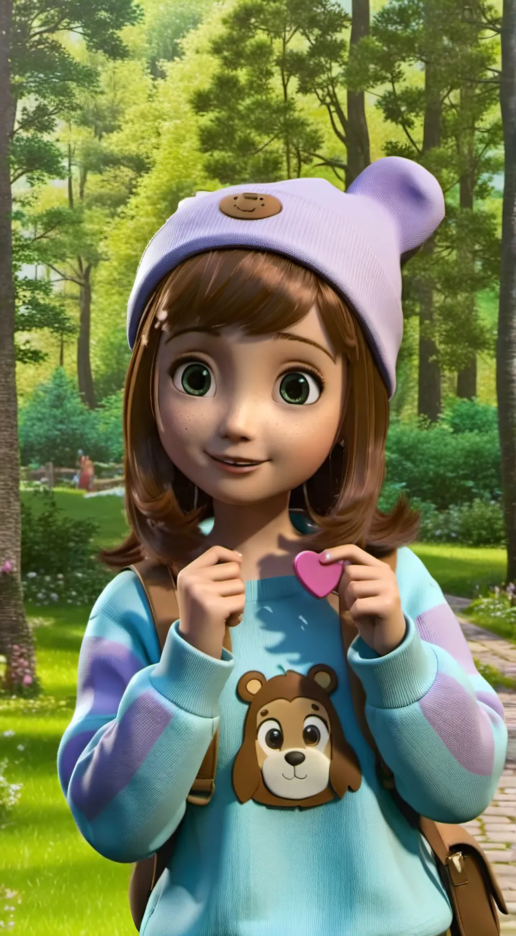 ai character: Olivia  background