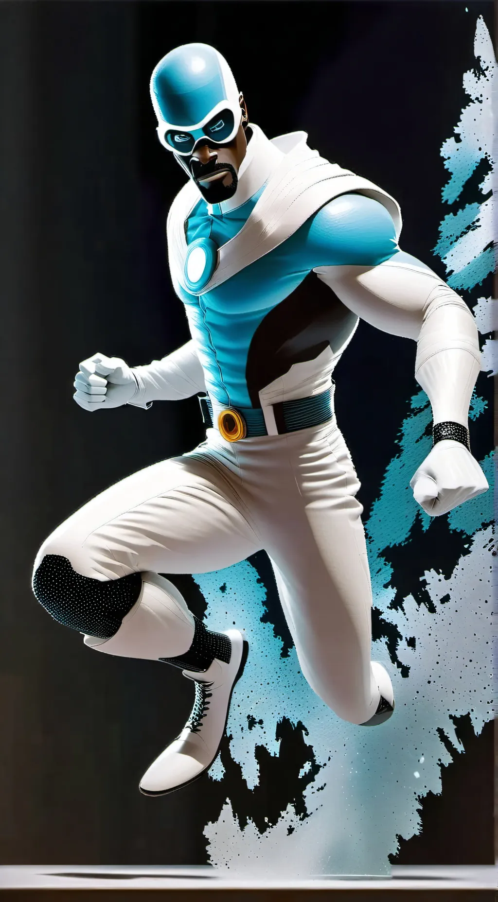 ai character: Frozone background