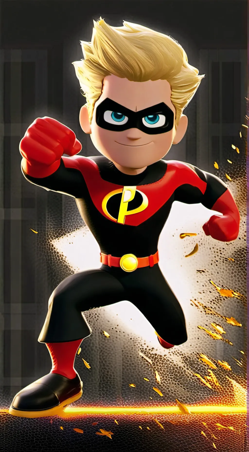 ai character: Dash Parr background