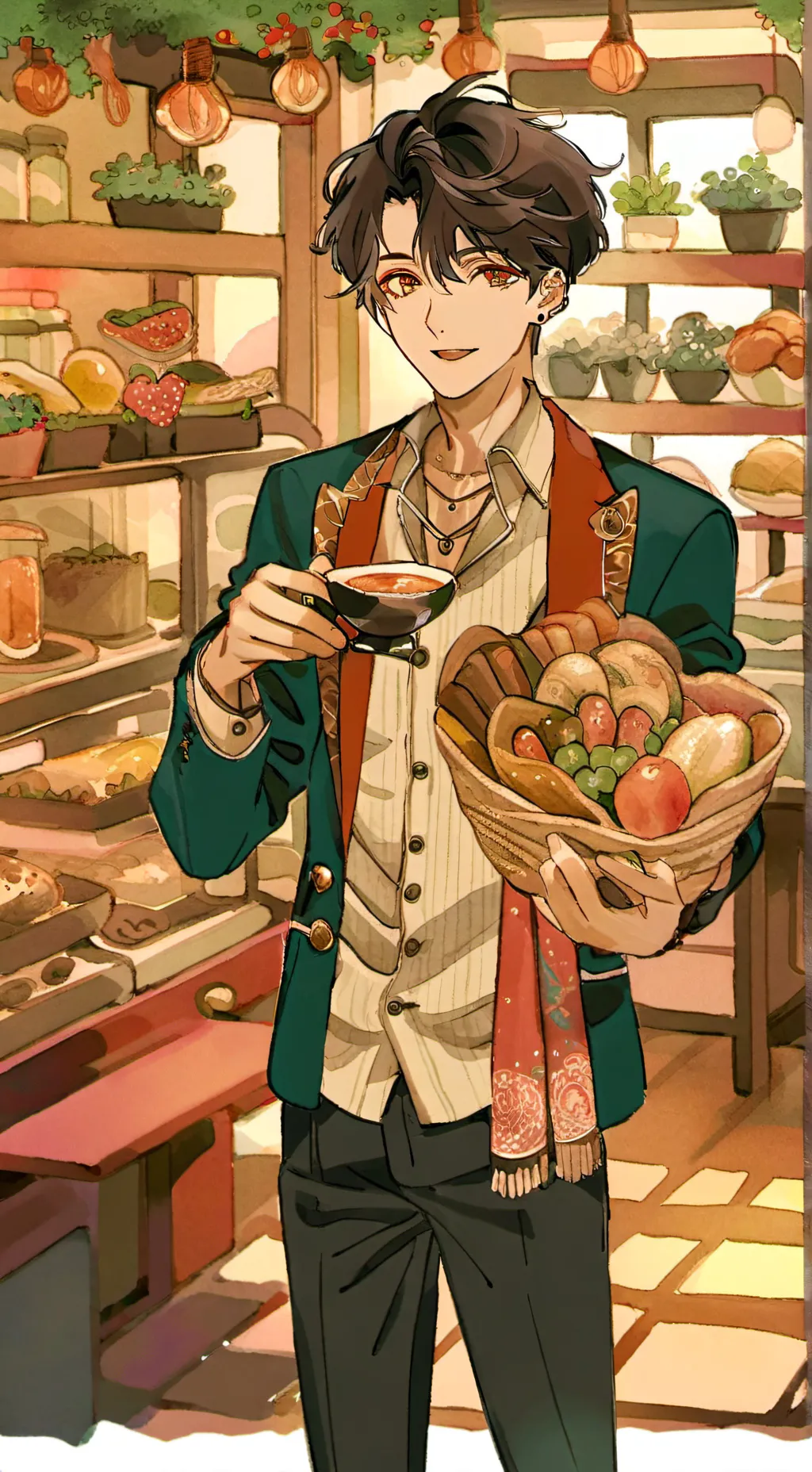 ai character: Liam background