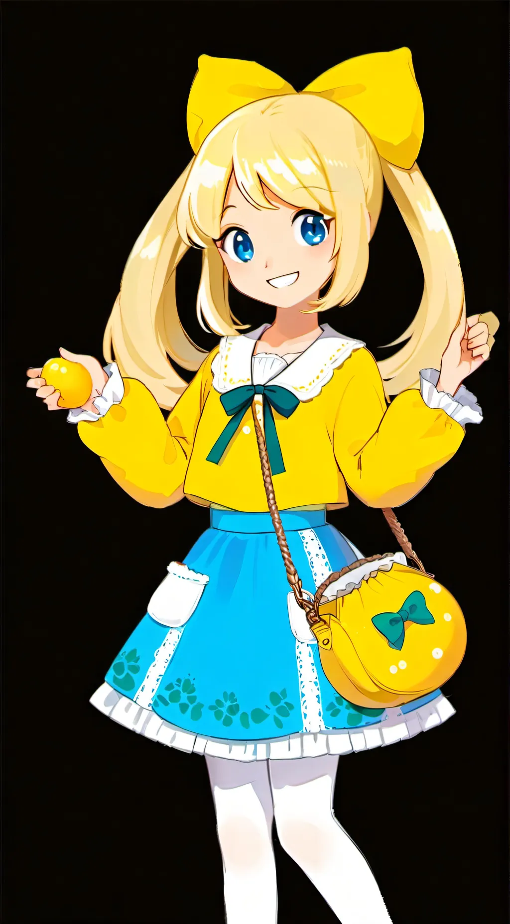 ai character: Lemon Meringue  background