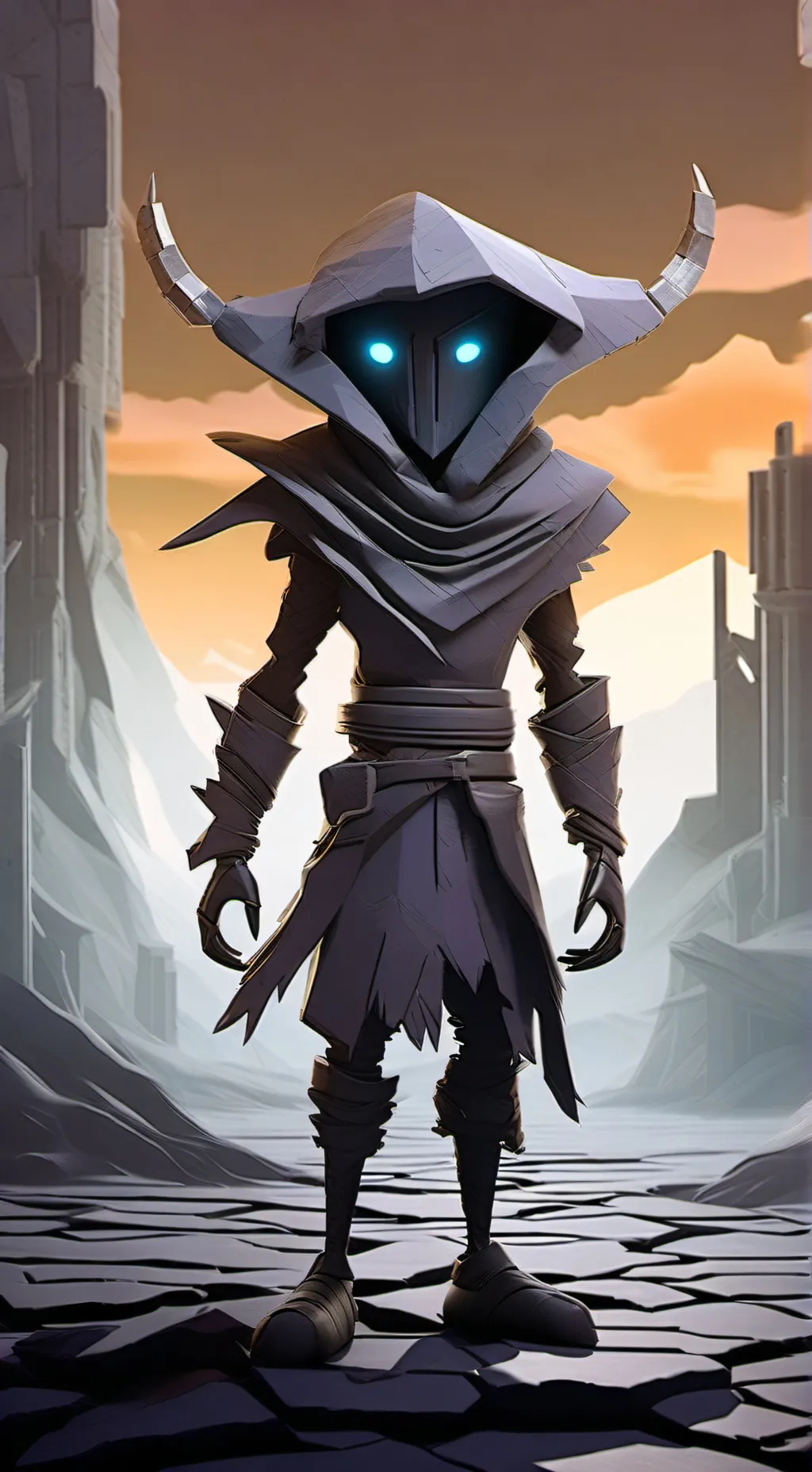 ai character: forsaken  background