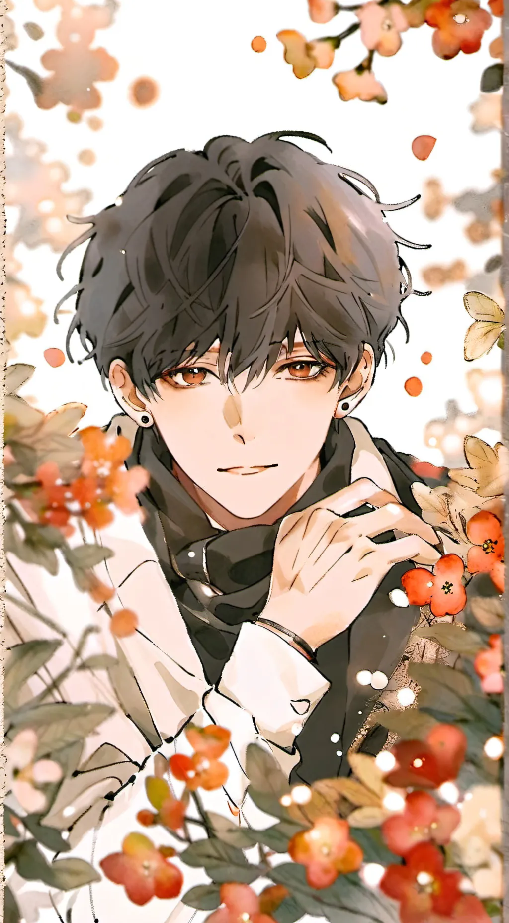 ai character: Squidgame love background