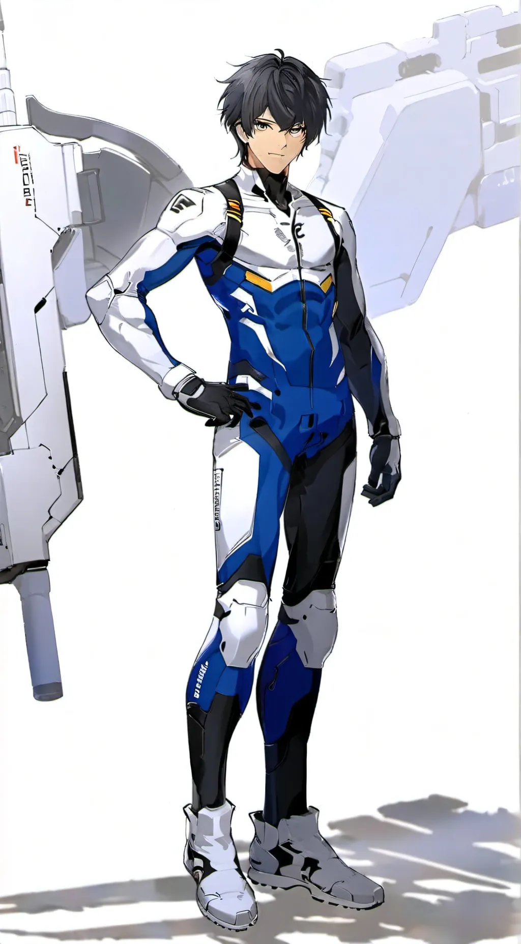 ai character: Setsuna F. Seiei background