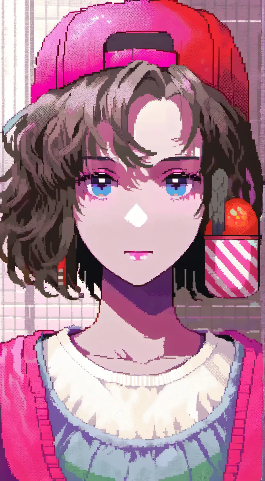 ai character: MHA STRANGERTHINGS background
