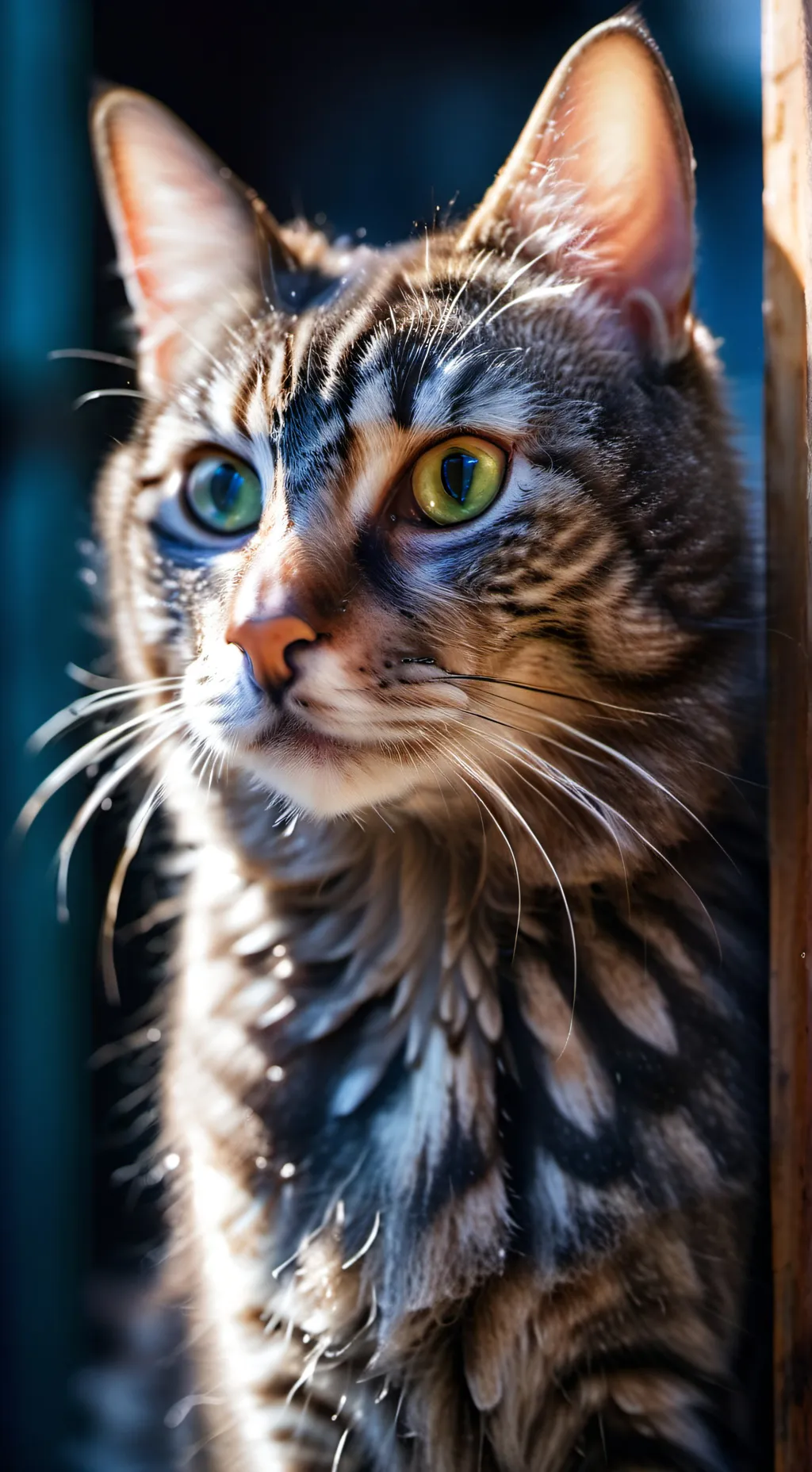 ai character: Roasting Cat background