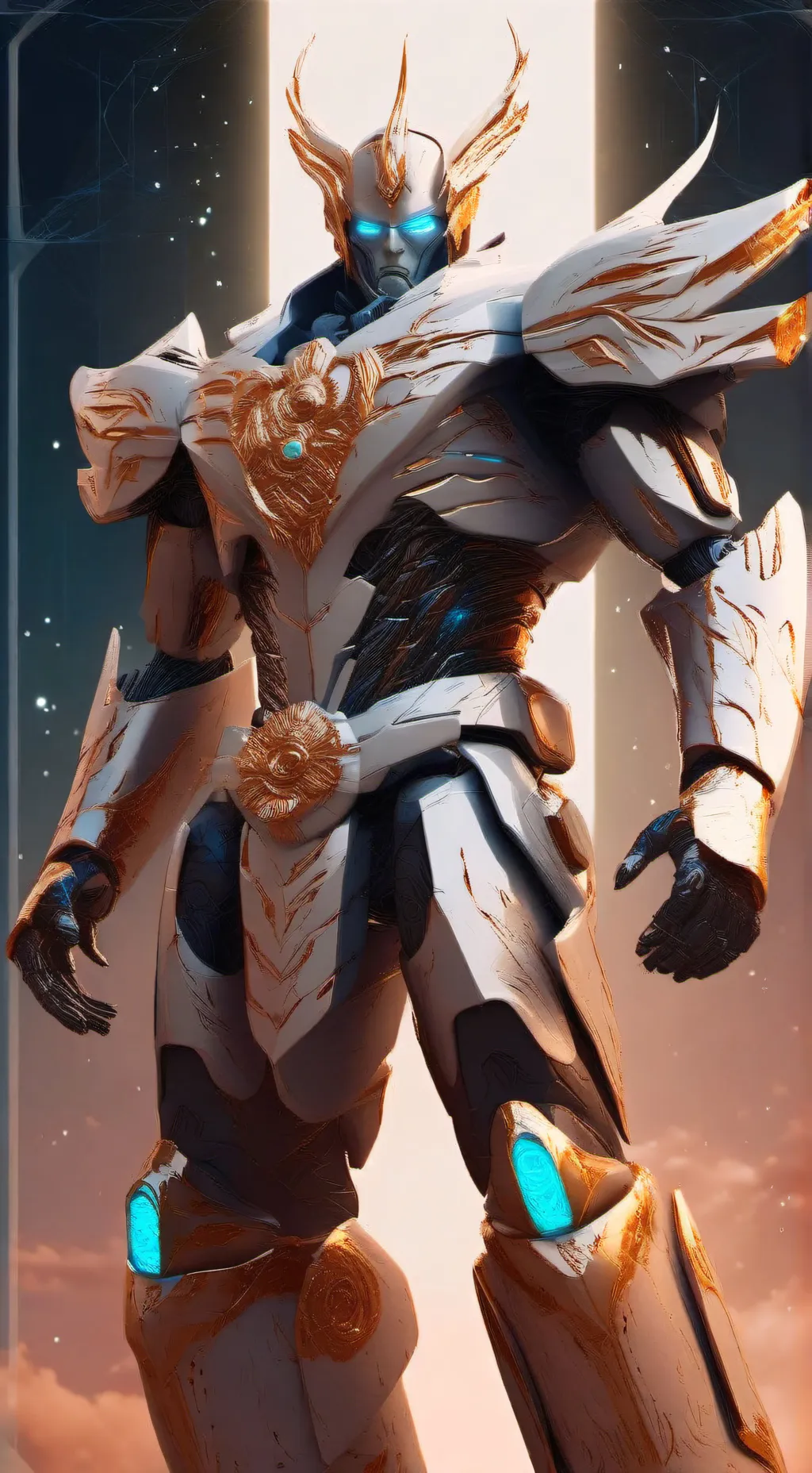 ai character: vector prime background