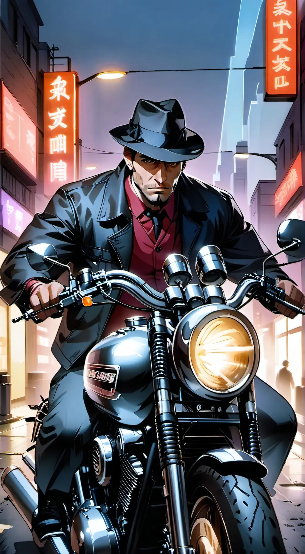 ai character: Gregory  background