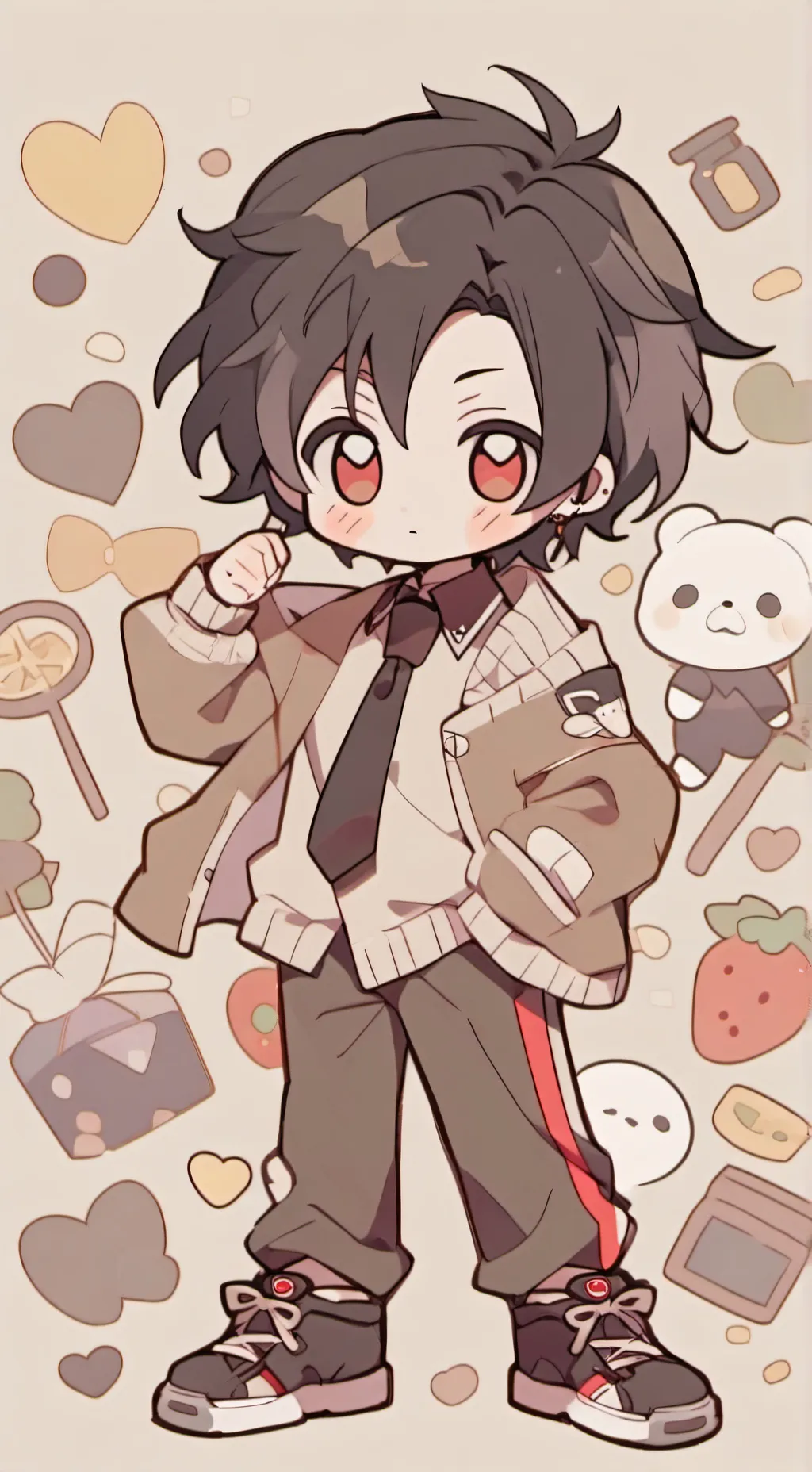 ai character: Mikey background