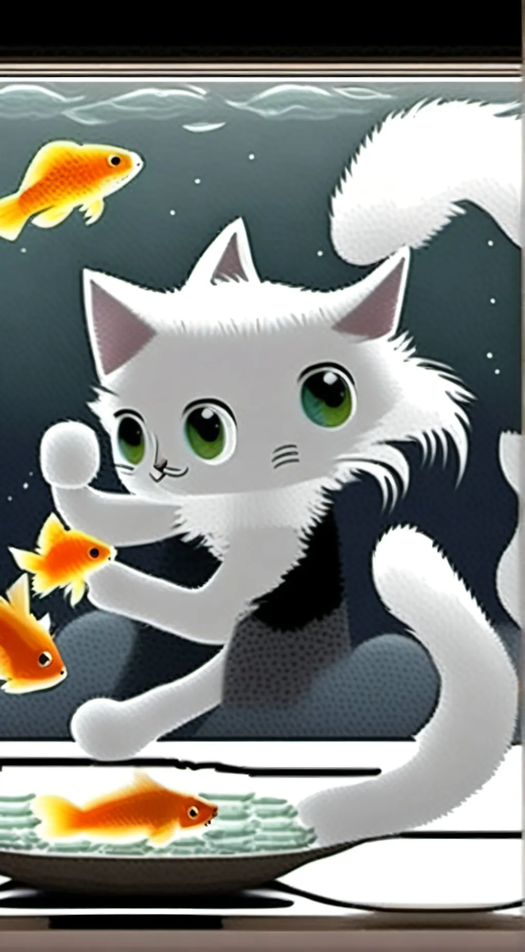 ai character: Gray Whiskers background