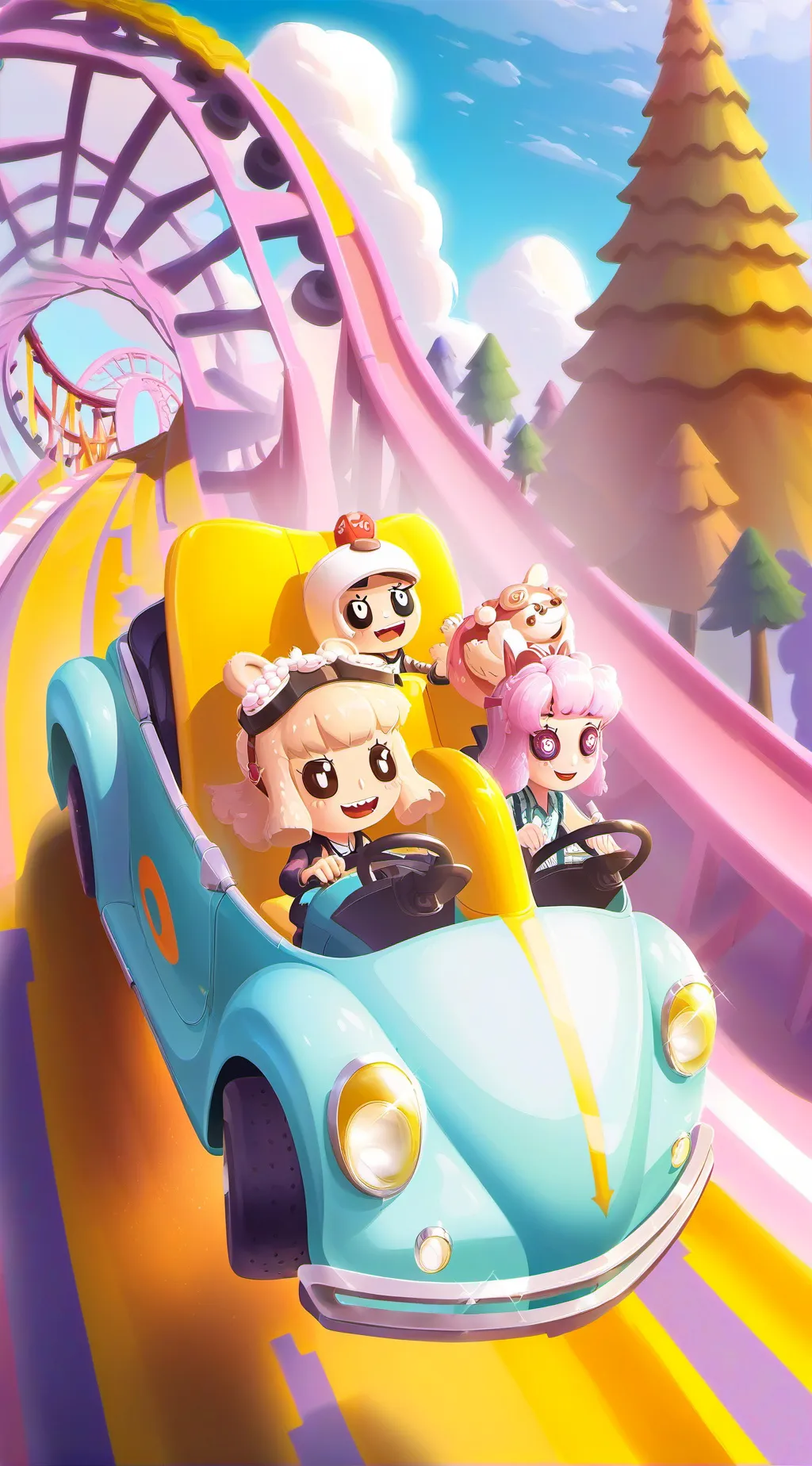 ai character: Ride htf background