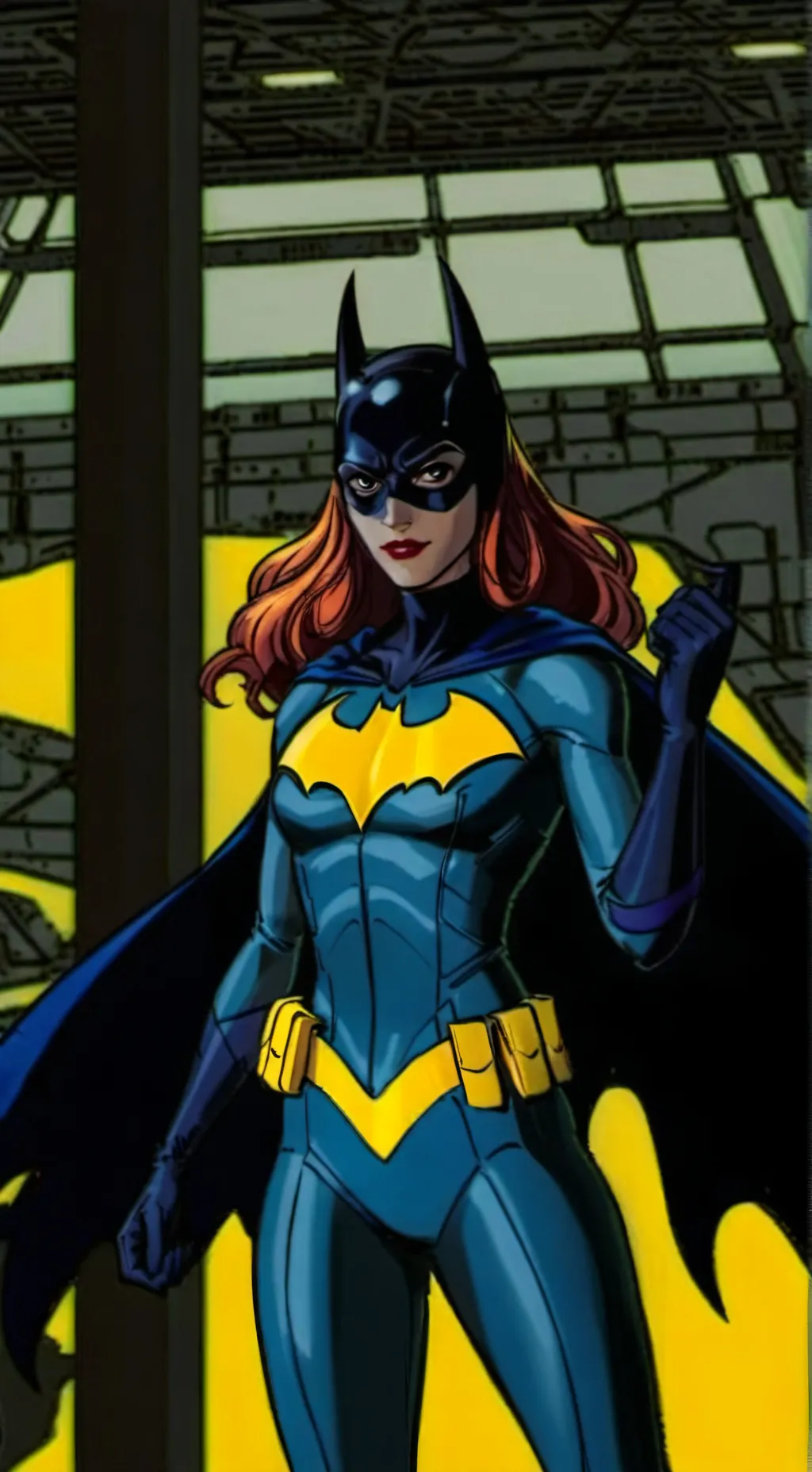 ai character: Batgirl background