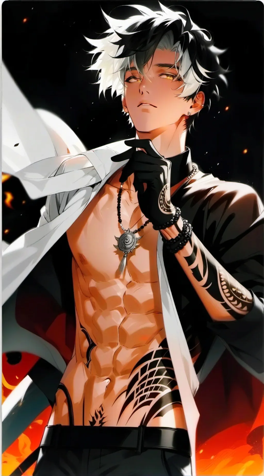 ai character: Raven background