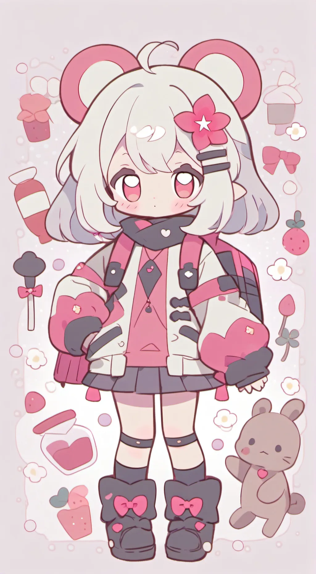 ai character: Todoroki background