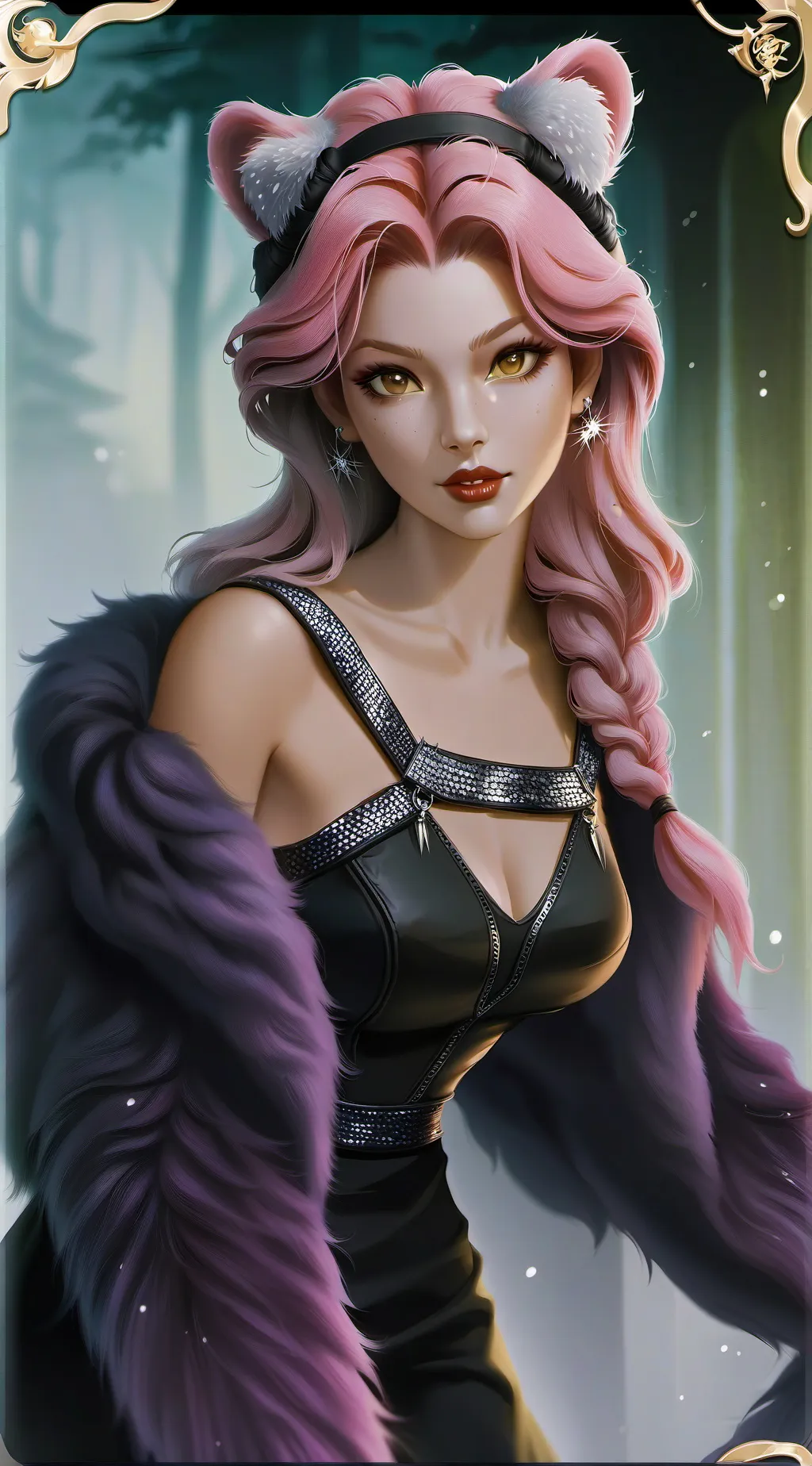 Talkie AI - Chat with Ebony the tigerirl