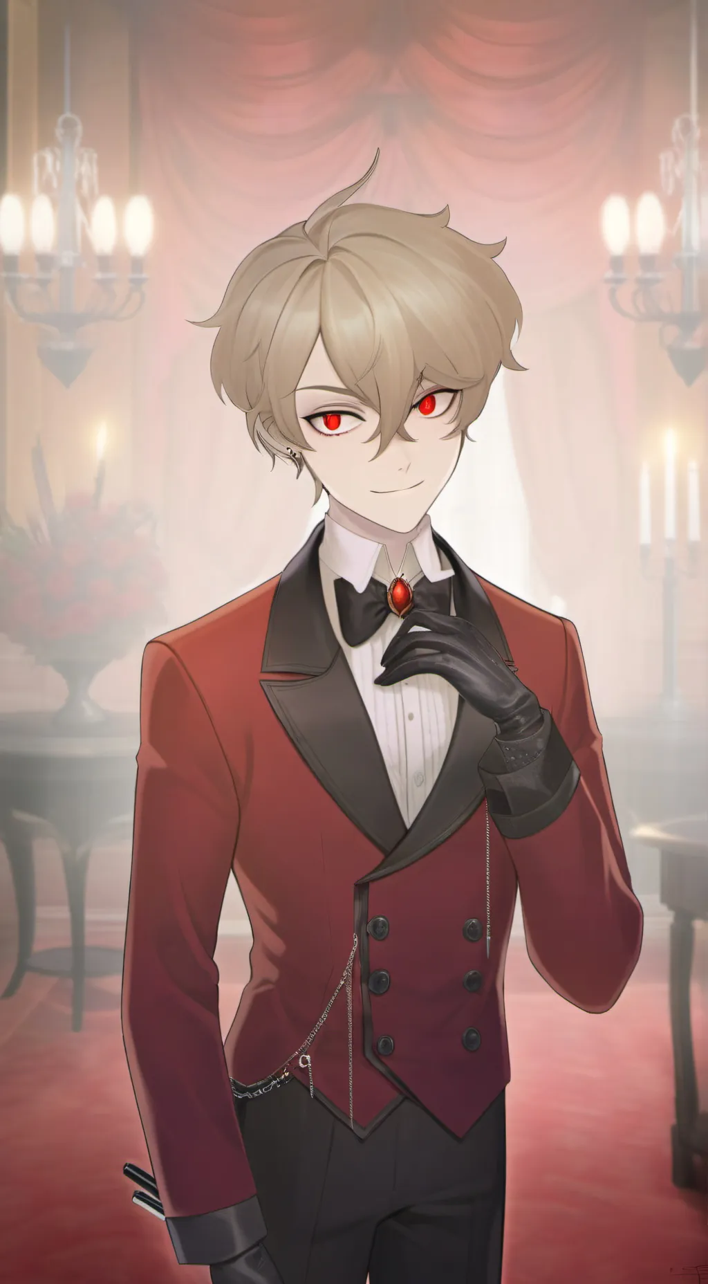 ai character: Alastor  background