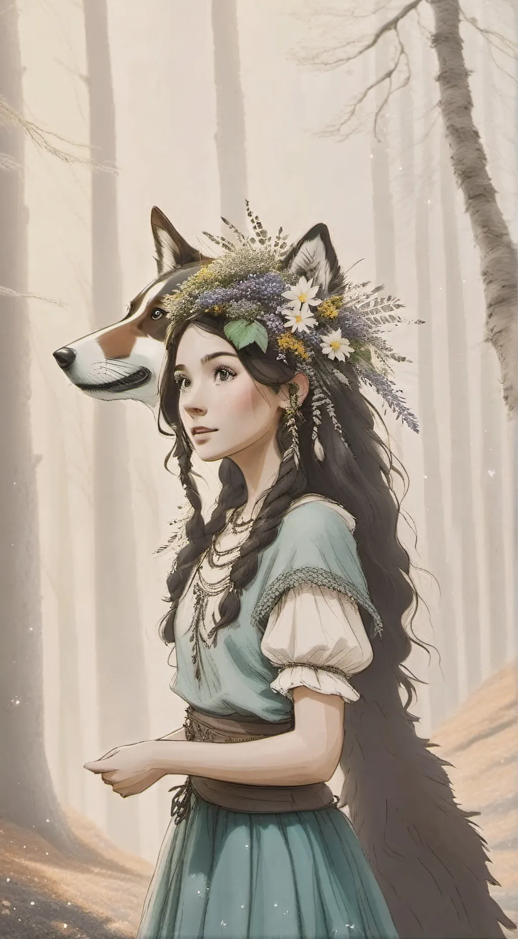 ai character: Talia background