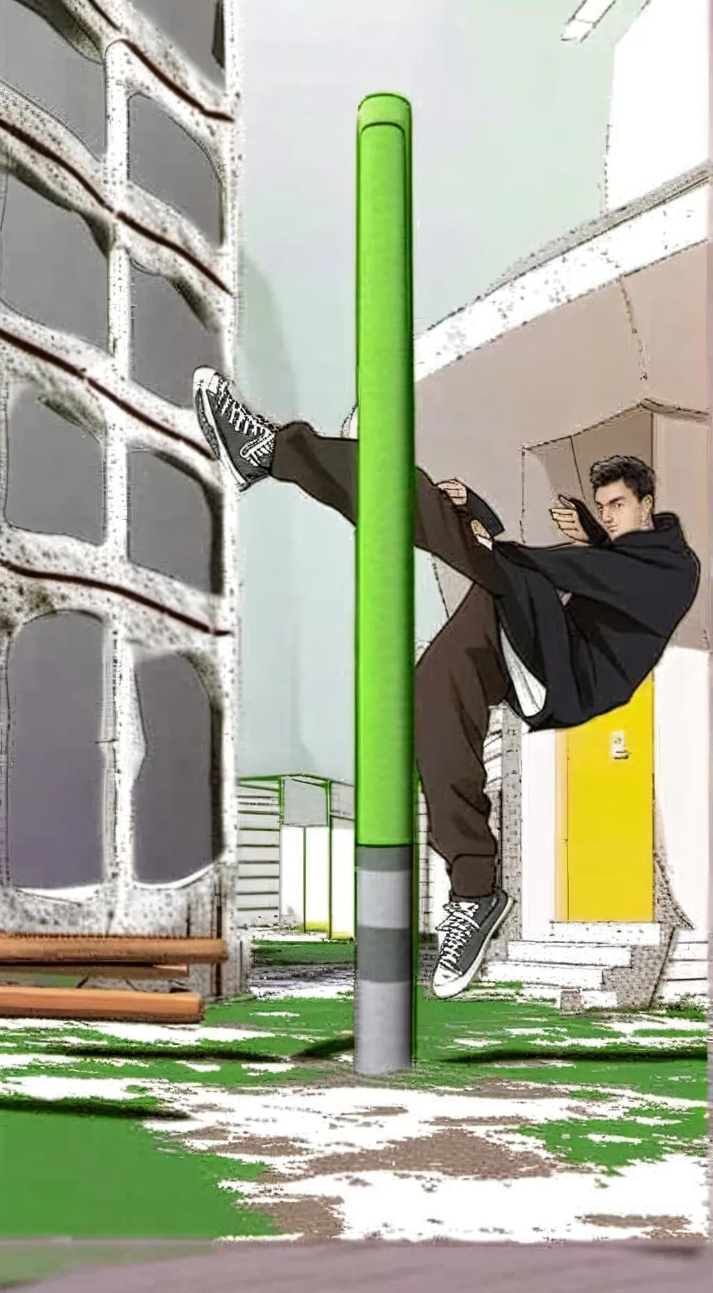 ai character: basis😈 background