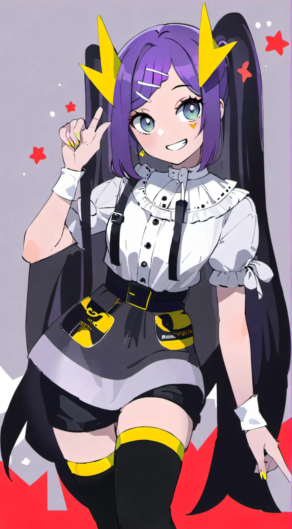 ai character: Lilly lovebraids background