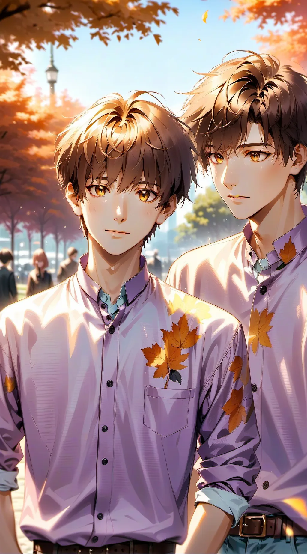 ai character: Noei x Fernando  background