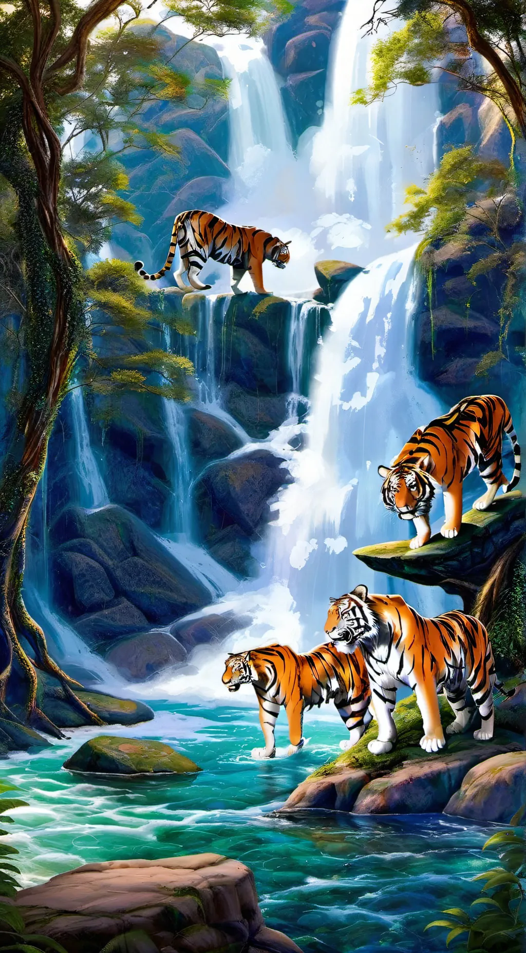 ai character: tiger pride background