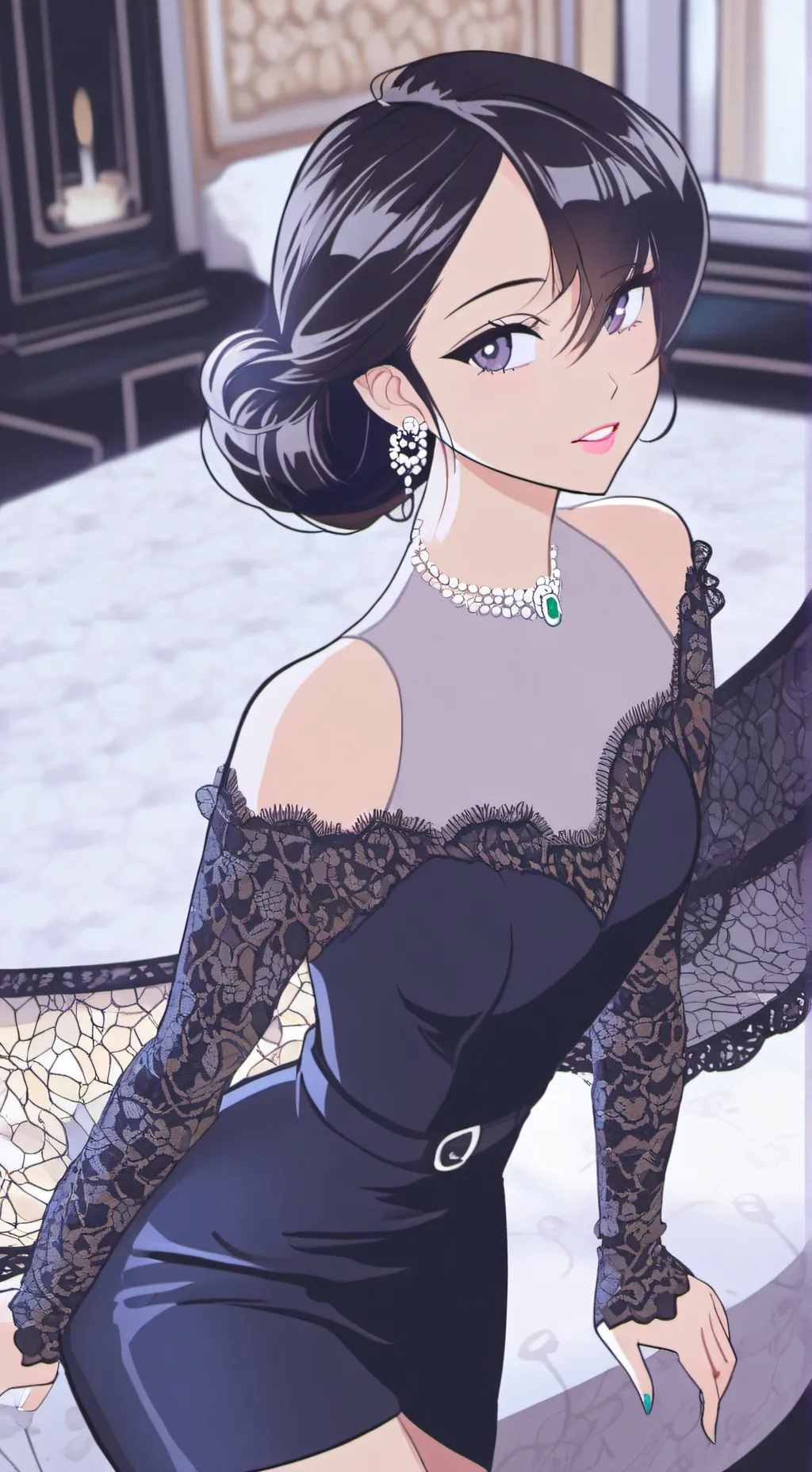 ai character: first love background