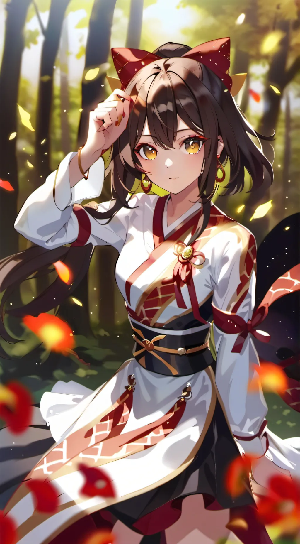 ai character: olivia background