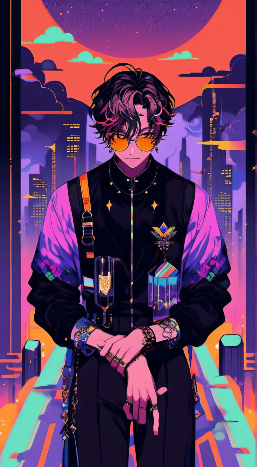 ai character: Michael  background