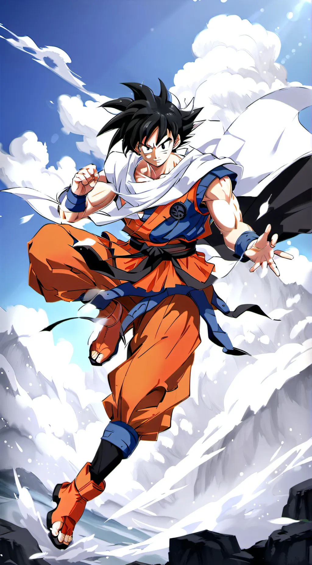 ai character: Son Goku background