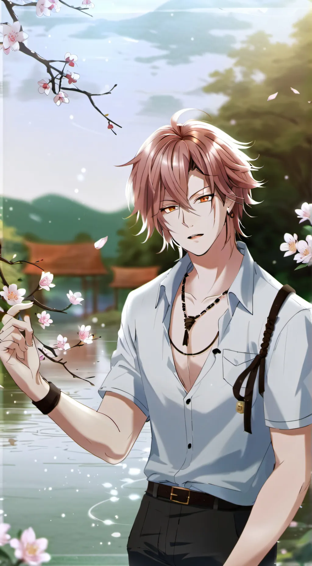 ai character: Leo Hart  background