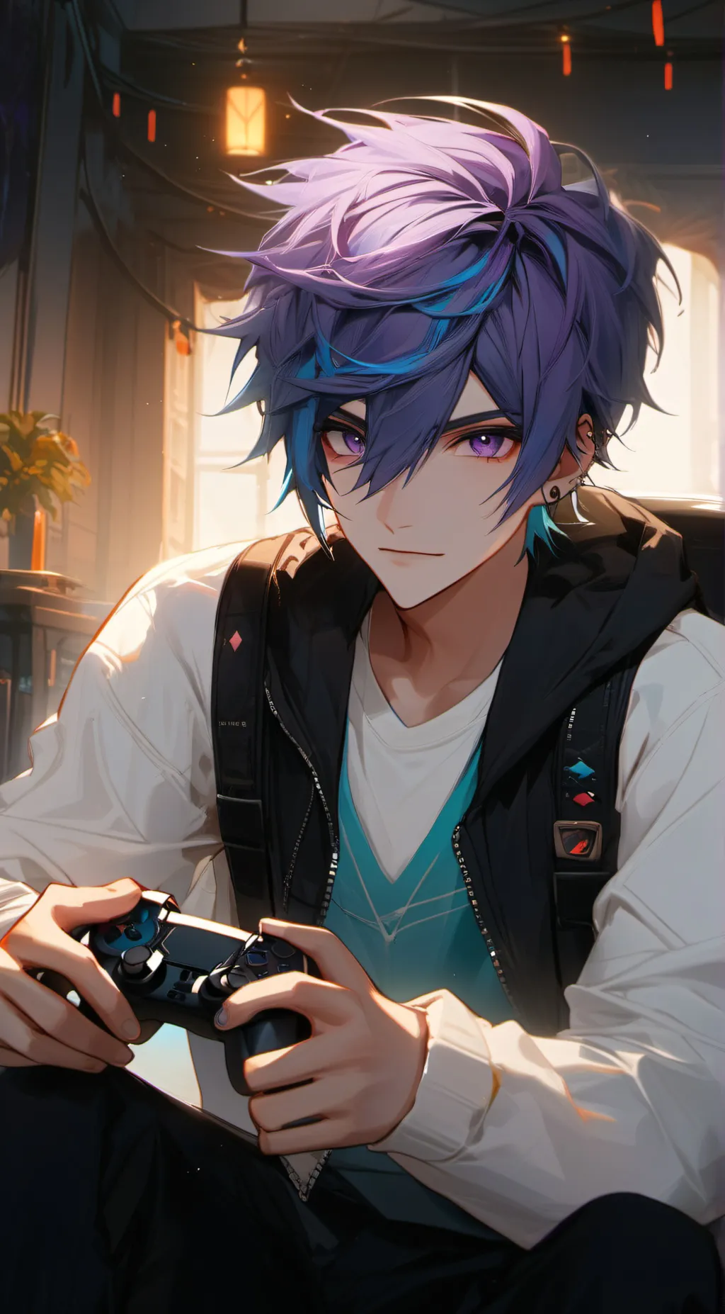 ai character: Asher background