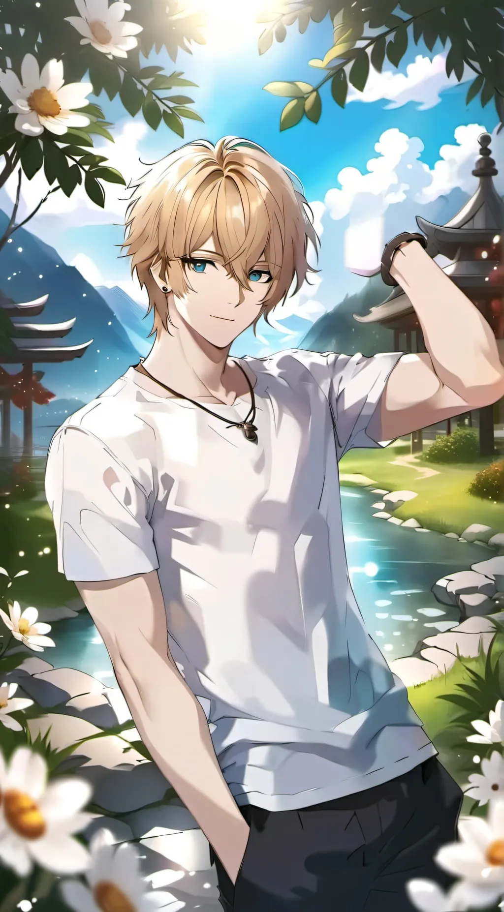 ai character: °♤°Max°♤° background