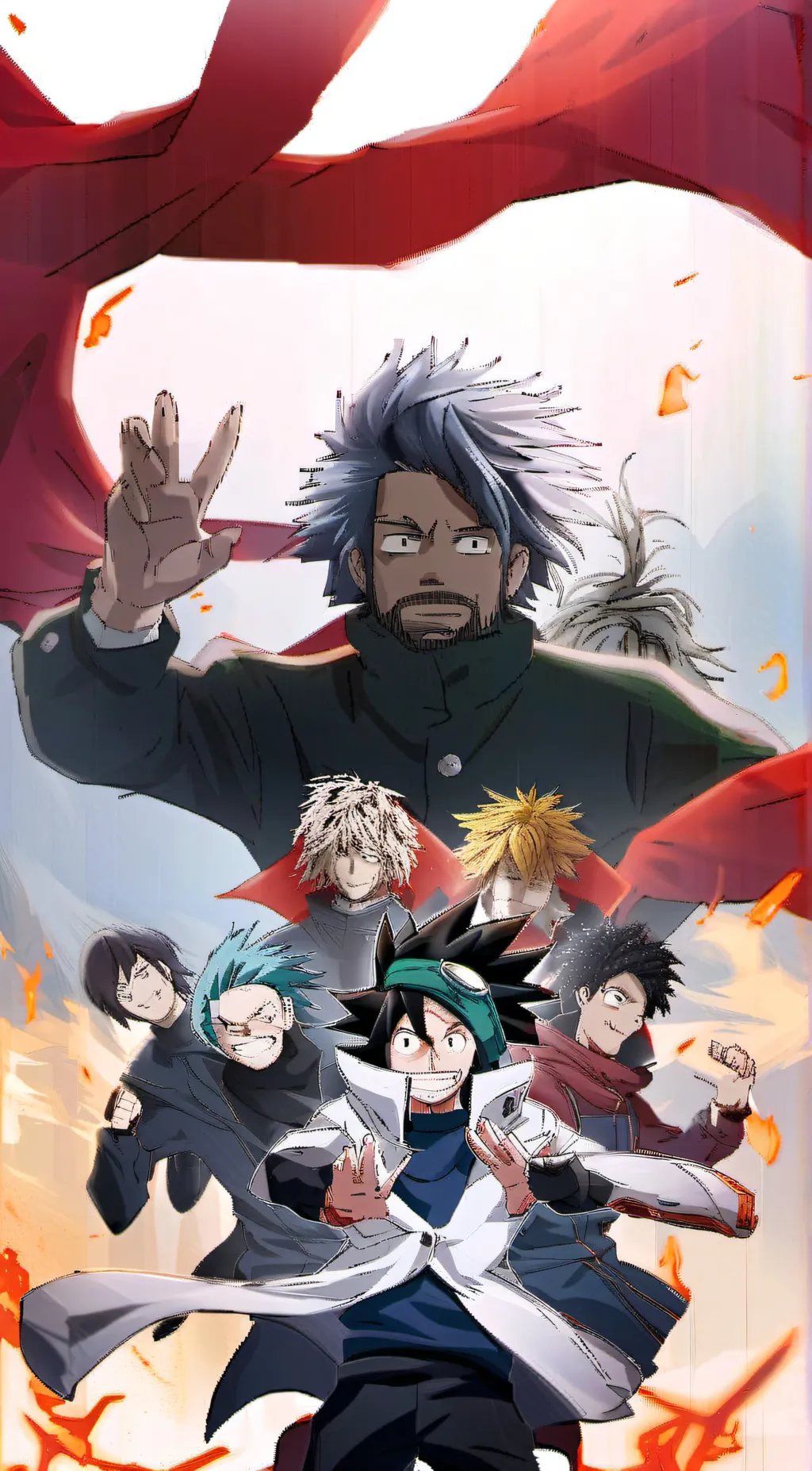 ai character: Class 1-A background