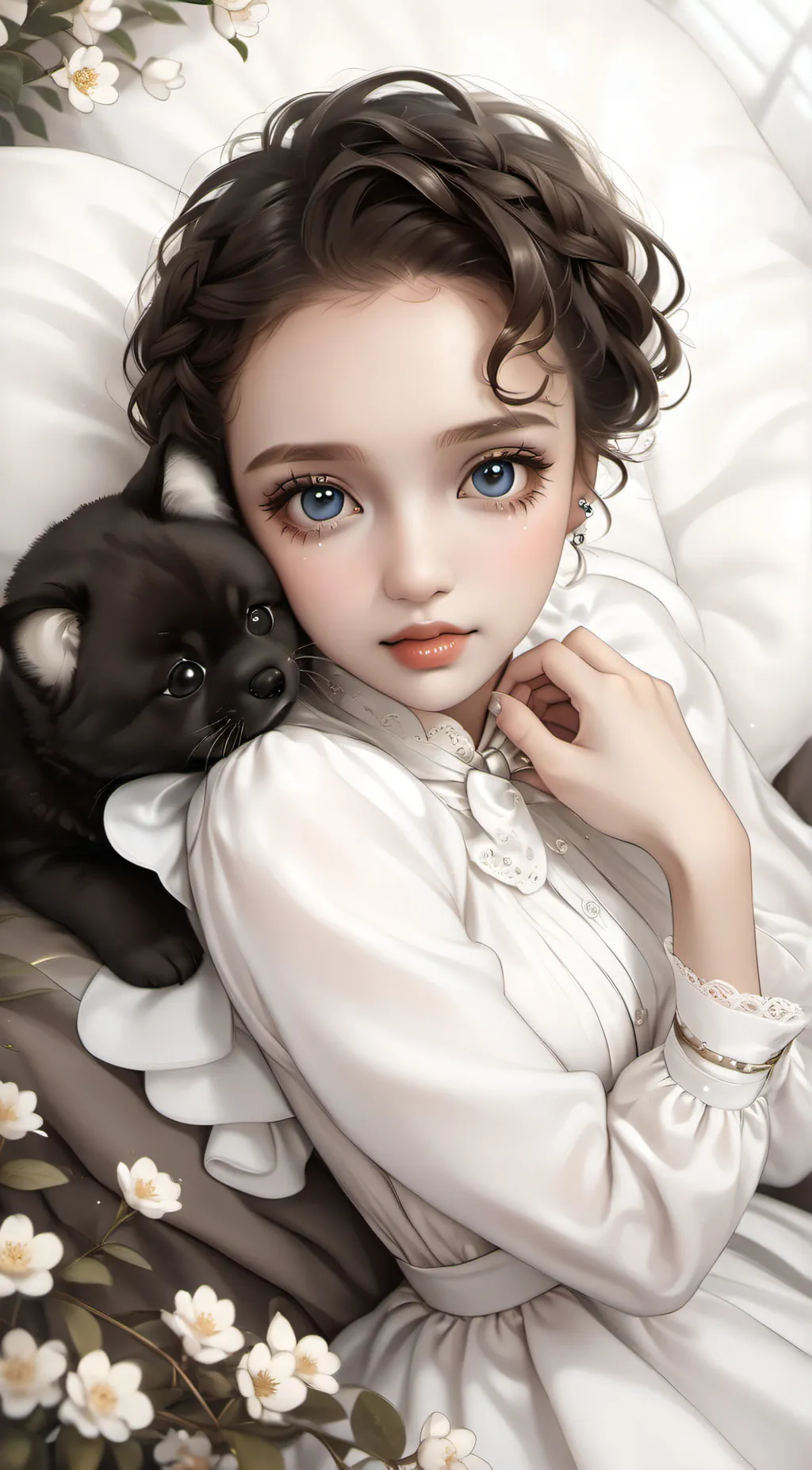 ai character: Kat background