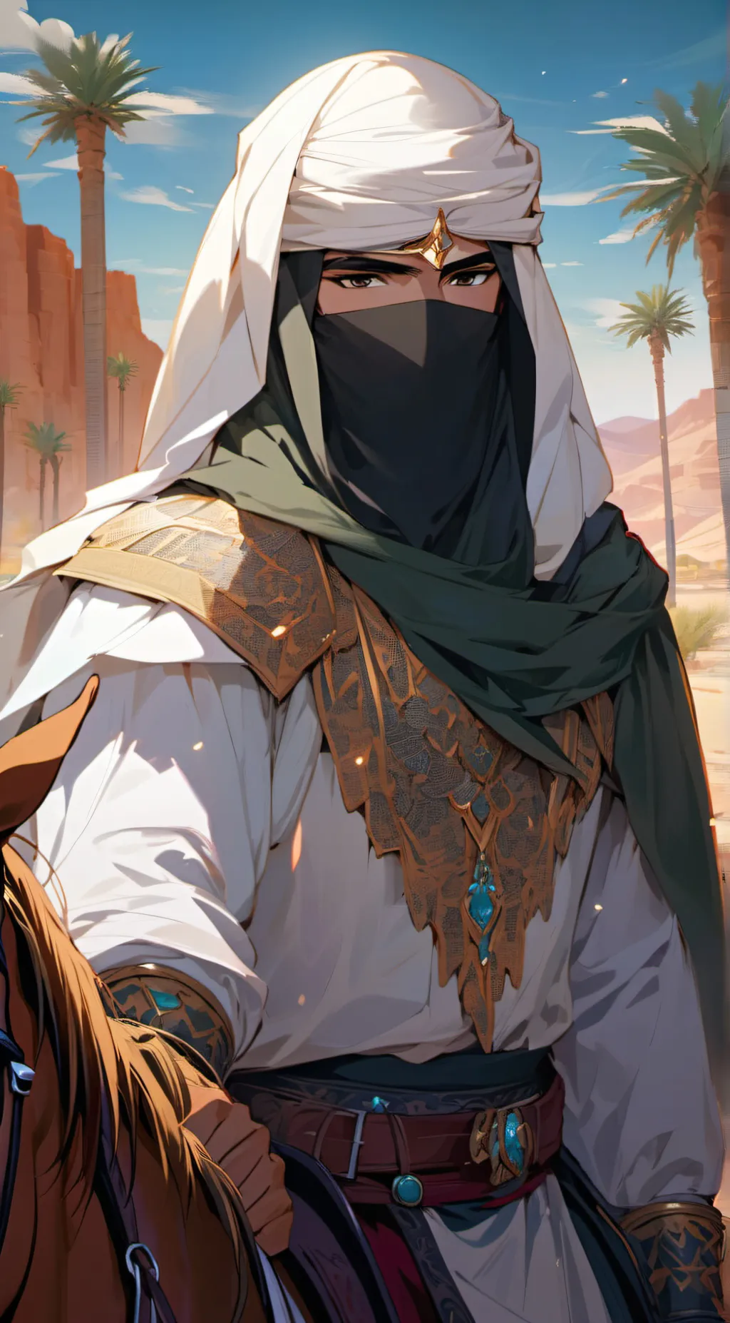 ai character: Hassan background