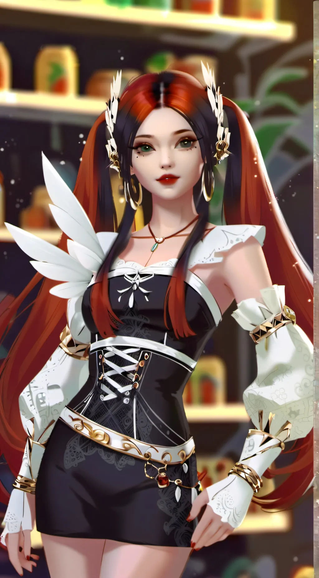 ai character: Kitty background