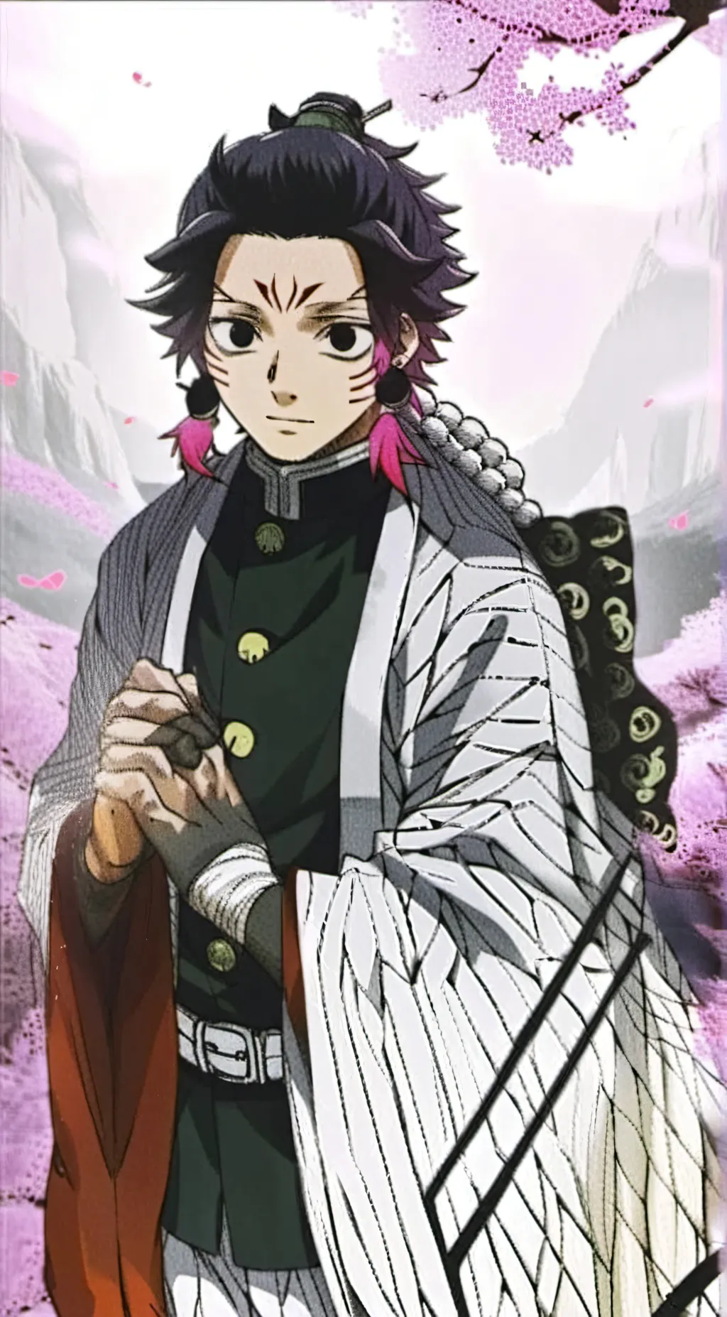 ai character: hashiras background