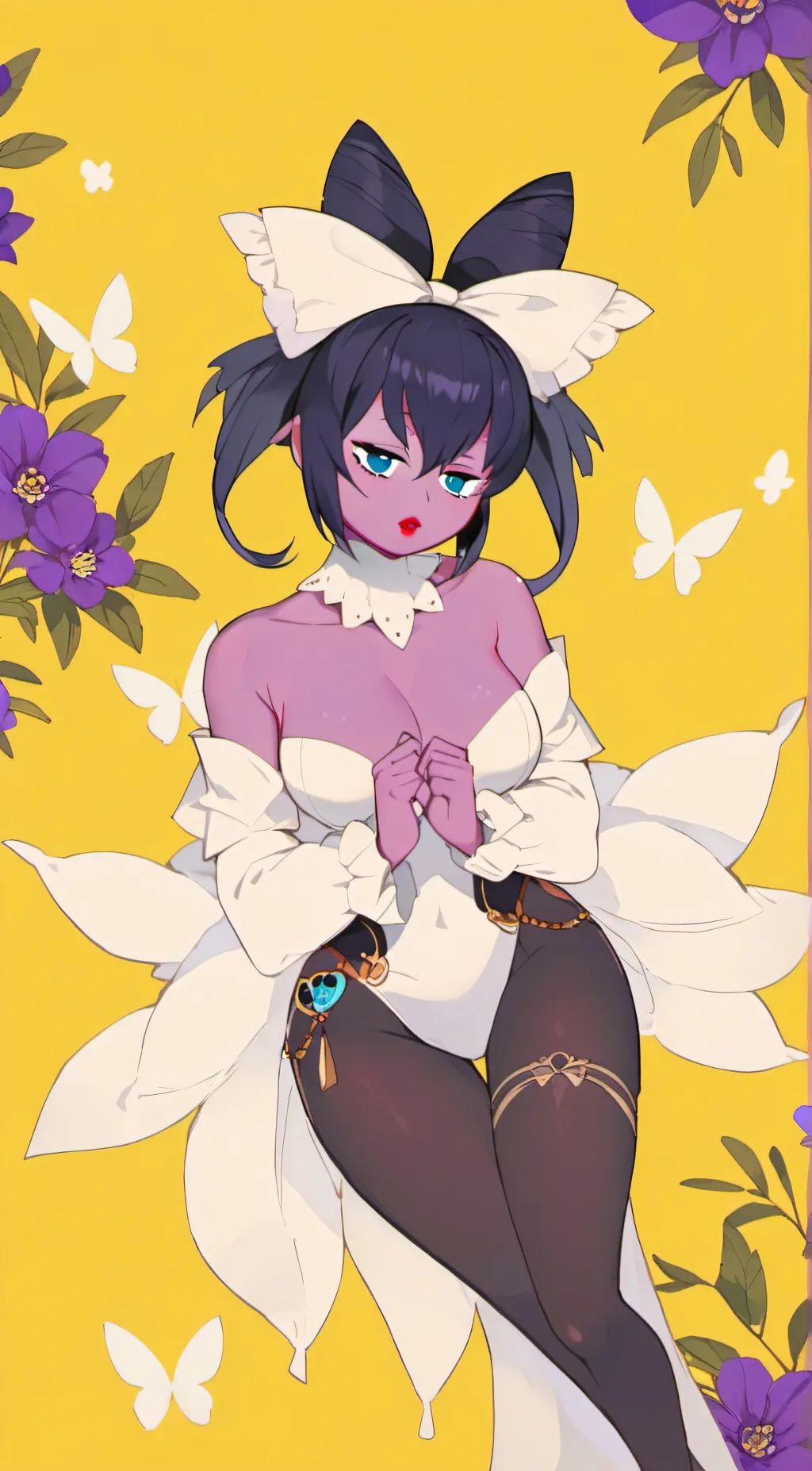 ai character: Gothitelle background
