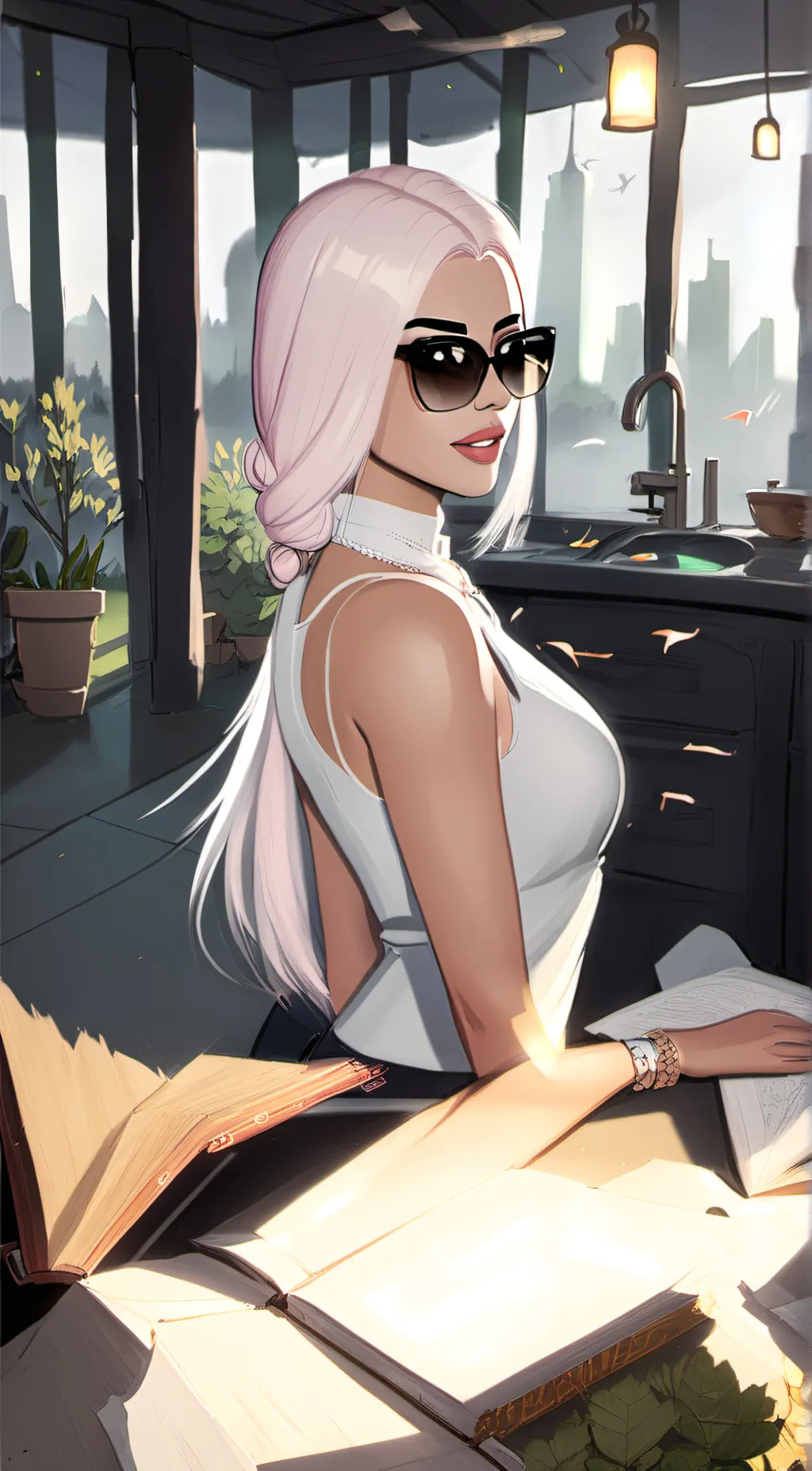 ai character: Kaylee background