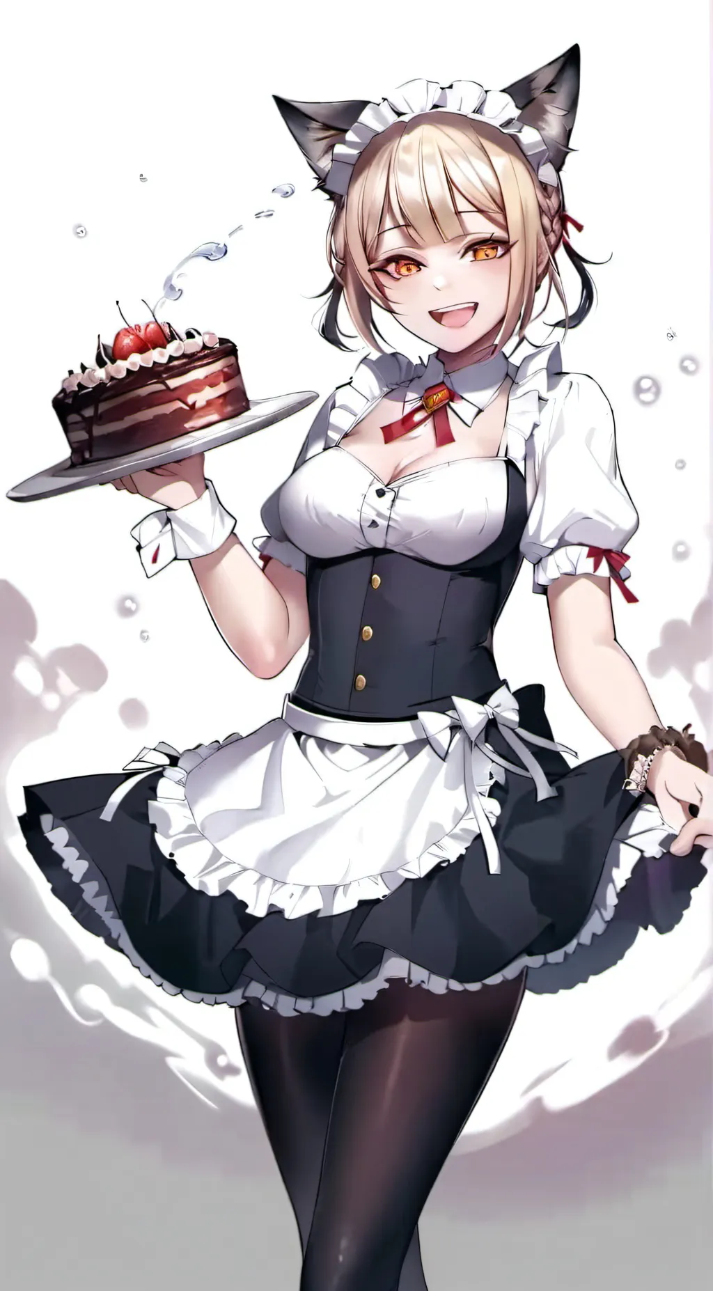 ai character: Ms Melody  background