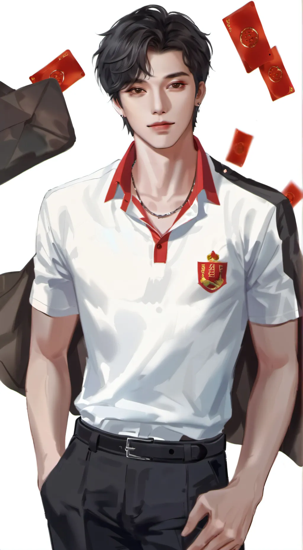 ai character: hakie background